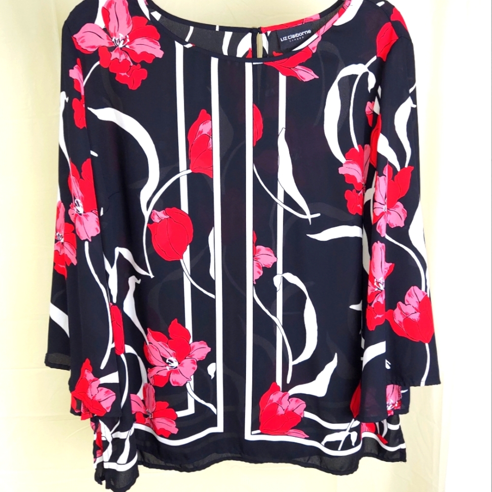 Women's Tunic Size XL Border Detailing
